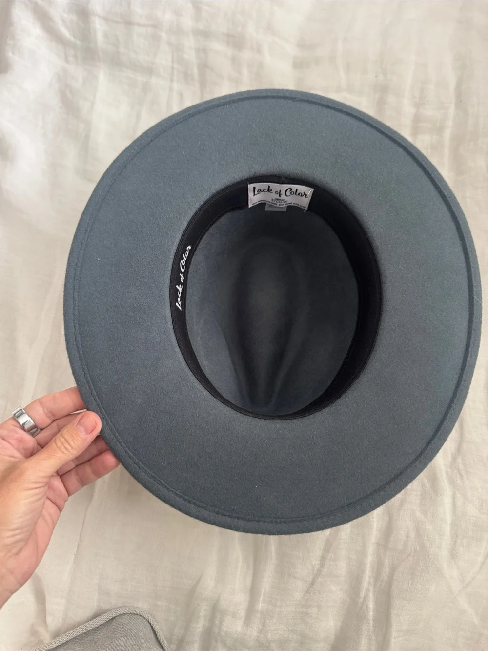 Lack of Color Rocco Hat- Charcoal Gray New w/ Out Tags Size Medium